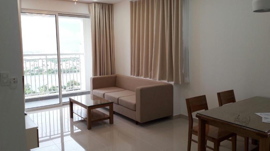 Phòng khách  căn hộ Tropic Garden, Quận 2 Căn hộ Tropic Garden hướng Tây Bắc view thoáng mát, đầy đủ nội thất.