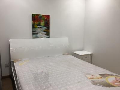 Phòng ngủ Vinhomes Central Park Căn hộ Vinhomes Central Park tầng trung, đầy đủ nội thất.