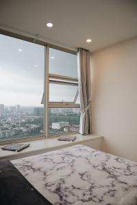 Căn hộ La Casa quận 7 Căn hộ tầng 28 La Casa ban công Đông Nam, nội thất đầy đủ