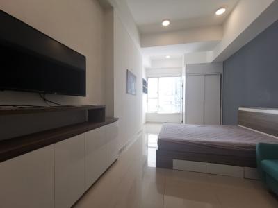 Căn hộ Rivergate Residence, Quận 4 Căn hộ Officetel RiverGate Residence tầng thấp, view Bitexco.