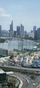 View căn hộ Saigon Pearl , Quận Bình Thạnh Căn hộ cao cấp Saigon Pearl tầng cao view Bitexco, đầy đủ nội thất.