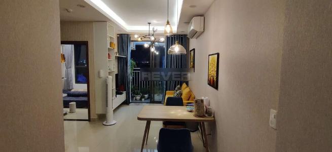 Phòng khách căn hộ Osimi Tower, Gò Vấp Căn hộ Osimi Tower tầng 5 cửa hướng Tây Bắc, nội thất cơ bản.