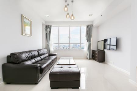 Phòng khách Sunrise City, Quận 7 Căn hộ Sunrise City ban công hướng Bắc, view thành phố.