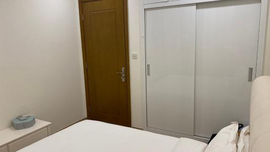 phòng ngủ căn hộ Vinhomes Central Park Căn hộ tầng 10 Vinhomes Central Park nội thất đầy đủ