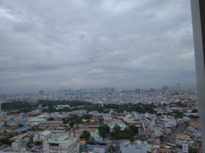 View căn hộ Carillon 7, Tân Phú Căn hộ Carillon 7 tầng 10 nội thất cơ bản, tiện ích đầy đủ.