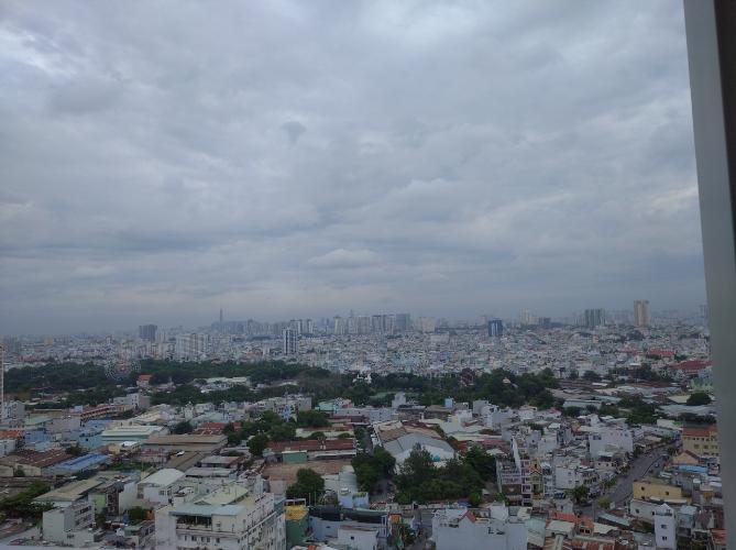 View căn hộ Carillon 7, Tân Phú Căn hộ Carillon 7 tầng 10 nội thất cơ bản, tiện ích đầy đủ.