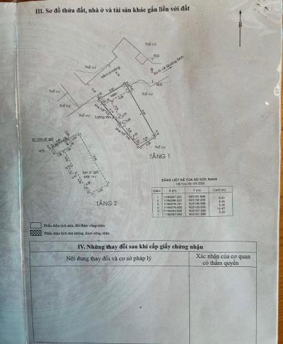 Bản vẽ Nhà phố hướng Tây Bắc, cách mặt tiền 50m, diện tích 43.2m2.