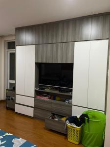 Phòng khách căn hộ Him Lam Chợ Lớn, Quận 6 Căn hộ Him Lam Chợ Lớn hướng Đông Nam, view thành phố tầng cao.