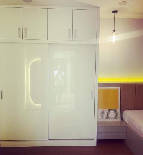 Phòng ngủ căn hộ Eco Green Saigon, Quận 7 Căn hộ Eco Green Saigon hướng Đông Nam, view thành phố tuyệt đẹp.