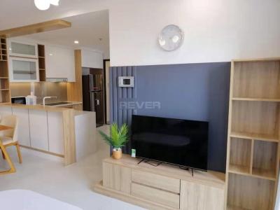 Phòng khách căn hộ New City Thủ Thiêm, Quận 2 Căn hộ New City Thủ Thiêm tầng thấp thoáng mát, đầy đủ nội thất.