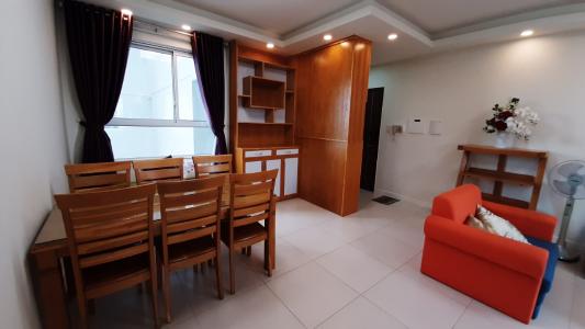 Phòng khách Lexington Residence Quận 2 Căn hộ Lexington Residence tầng trung, nội thất tiện nghi.