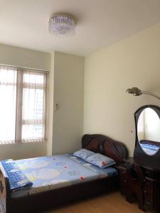 Phòng ngủ Saigon Pearl, Bình Thạnh Căn hộ Saigon Pearl đầy đủ nội thất, hướng Đông Nam.
