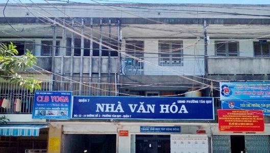 Căn hộ Tân Quy, QUận 7 Căn hộ Chung cư Tân Quy tầng 1 diện tích 44m2, nội thất cơ bản.