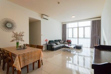 Phòng khách The Vista An Phú, Quận 2 Căn hộ The Vista An Phú tầng cao, view Xa lộ Hà Nội.