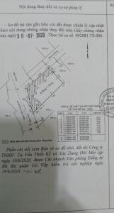 Bản vẽ nhà phố Quận Gò Vấp Nhà phố mặt tiền chợ, hẻm xe tải rộng rãi thông thoáng, diện tích 71.95m2.