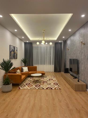 Phòng khách Saigon Pearl Quận Bình Thạnh Căn hộ Saigon Pearl nội thất cao cấp, view thành phố.