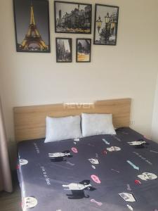 Phòng ngủ căn hộ Vinhomes Grand Park, Quận 9 Căn hộ Vinhome Grand Park hướng Bắc, bàn giao đầy đủ nội thất.