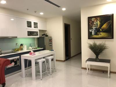 phòng bếp căn hộ Vinhomes Central Park Căn hộ Vinhomes Central Park đầy đủ nội thất, hướng Đông Bắc