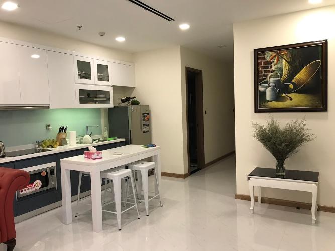 phòng bếp căn hộ Vinhomes Central Park Căn hộ Vinhomes Central Park đầy đủ nội thất, hướng Đông Bắc
