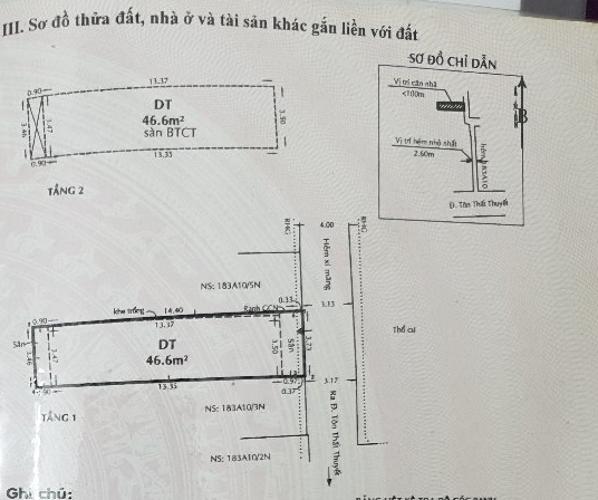 mat_bang_san Bán nhà hẻm Quận 4, lộ giới 3.3m, nhà hướng Đông thoáng mát.