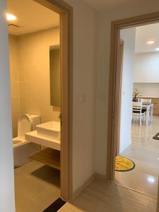 không gian căn hộ Palm Heights Căn hộ Palm Heights hướng Tây Bắc, nội thất đầy đủ.