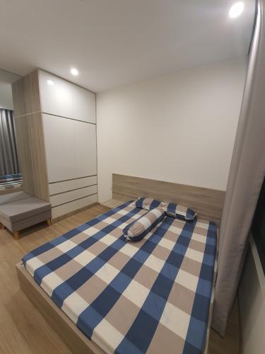 Phòng ngủ Vinhomes Grand Park Quận 9 Căn hộ Vinhomes Grand Park tầng cao, trang bị đầy đủ nội thất.