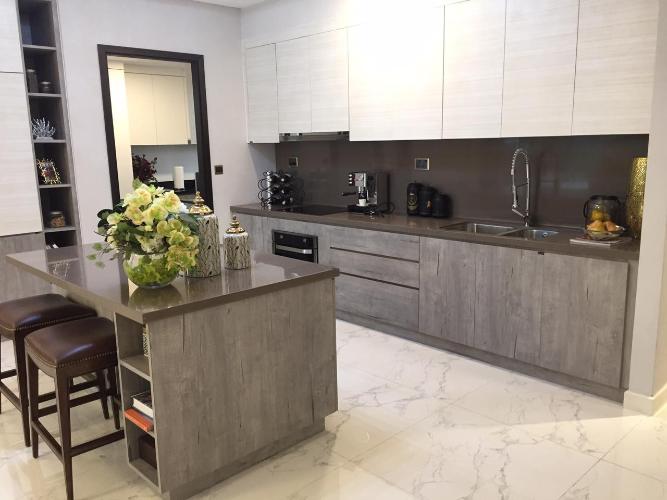 Phòng bếp Feliz En Vista Quận 2 Căn hộ Feliz En Vista nội thất sang trọng, view nội khu.