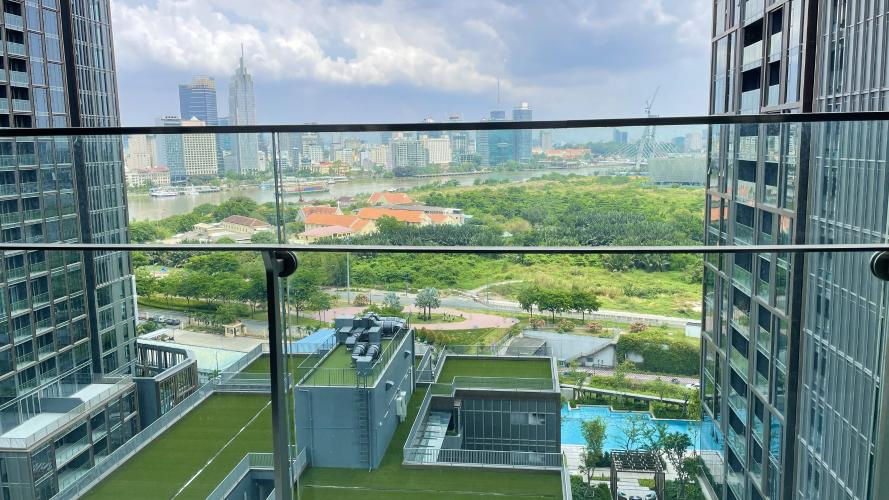 Căn hộ Empire City, Quận 2 Căn hộ Empire City tầng 14 view đón gió mát mẻ, nội thất cơ bản.