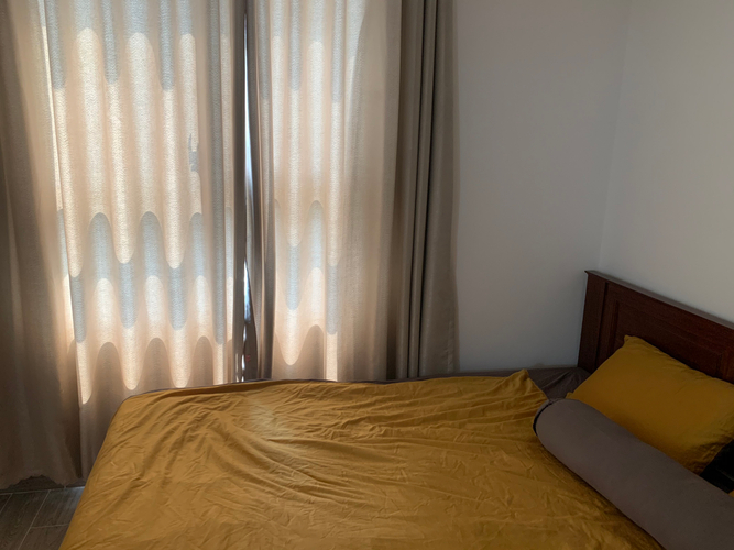 Phòng ngủ Saigon South Residence Căn hộ Saigon South Residence tầng 12 thiết kế hiện đại, có ô để xe hơi.