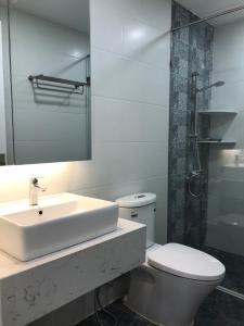 Không gian căn hộ Sunrise Riverside, Huyện Nhà Bè Căn hộ Sunrise Riverside tầng 14 view nội khu, đầy đủ nội thất.