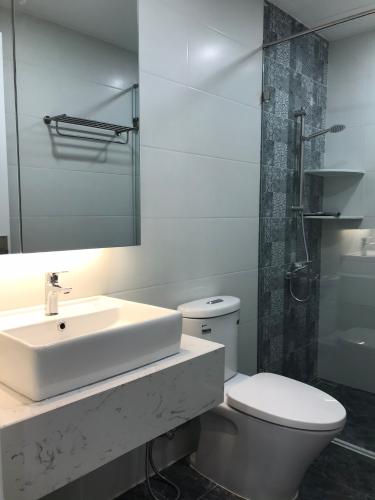 Không gian căn hộ Sunrise Riverside, Huyện Nhà Bè Căn hộ Sunrise Riverside tầng 14 view nội khu, đầy đủ nội thất.