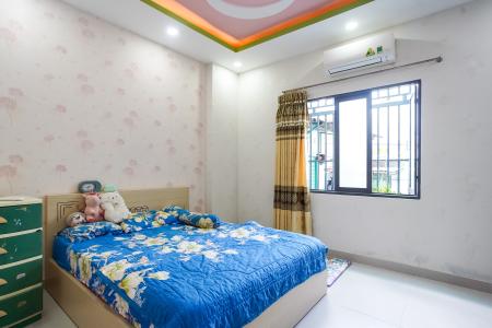 Phòng ngủ 1 Bán nhà 3 tầng hẻm 874 Đoàn Văn Bơ, quận 4, diện tích 68.5.8m2, đầy đủ nội thất 