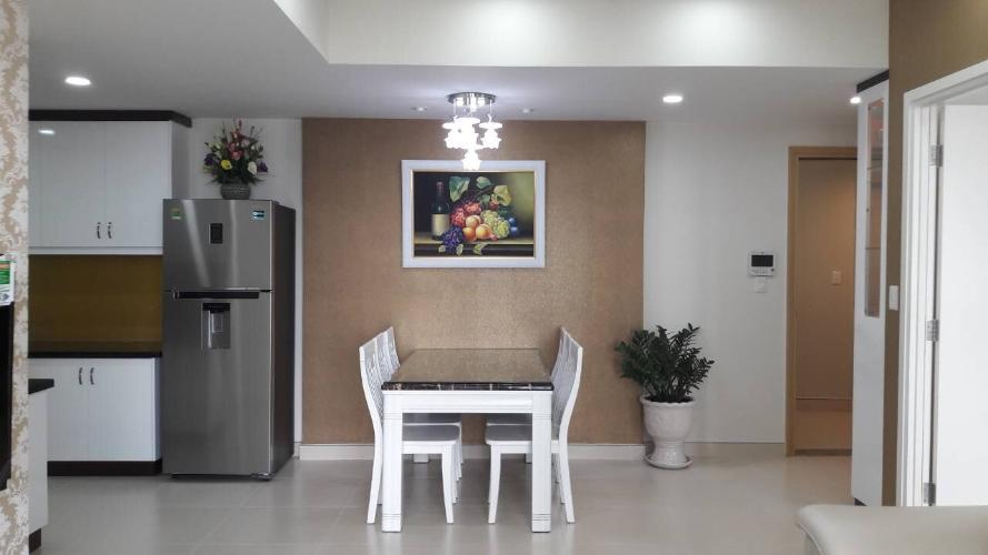 Căn hộ Masteri Thảo Điền tầng cao view sông, nội thất đầy đủ.