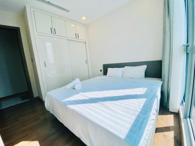 Phòng ngủ căn hộ VINHOMES CENTRAL PARK Căn hộ Vinhomes Central Park đầy đủ nội thất diện tích 80m².
