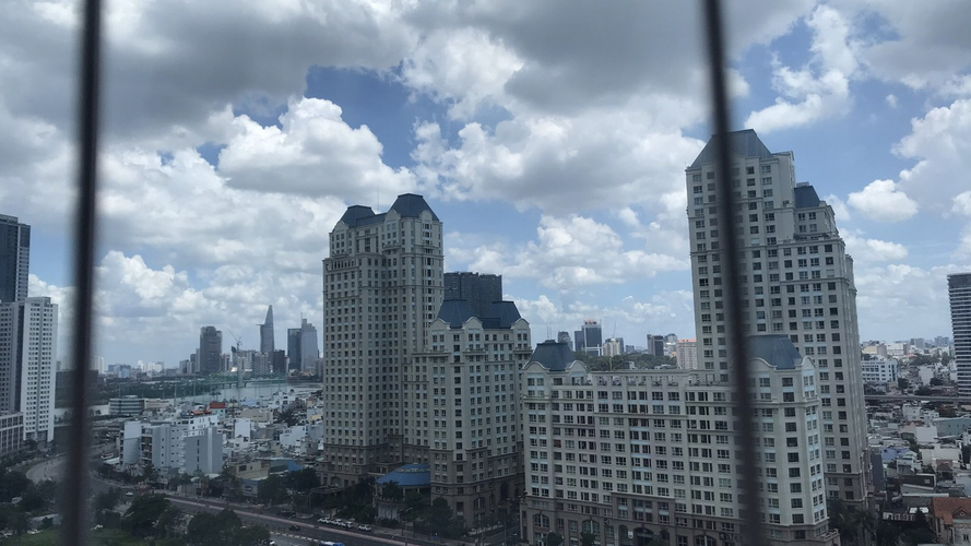 View căn hộ Vinhomes Central Park, Quận Bình Thạnh Căn hộ Vinhomes Central Park tầng 12A thiết kế kỹ lưỡng, có 1 phòng ngủ.