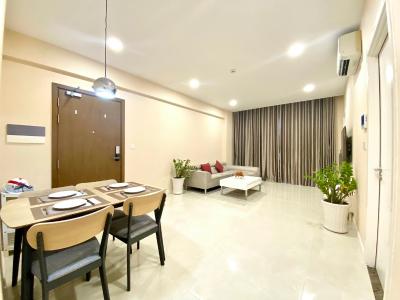 Căn hộ Masteri Millennium quận 4 Căn hộ Masteri Millennium tầng 29 nội thất đầy đủ, ban công Tây Bắc