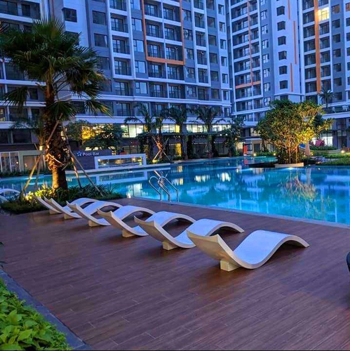 Căn hộ Safira Khang Điền, Quận 9 Căn hộ Safira Khang Điền hướng ban công đông bắc nội thất cơ bản diện tích 90m²