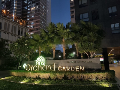 Căn hộ Orchard Garden Officetel Orchard Garden tầng 2 diện tích 28.35m2, đầy đủ nội thất.