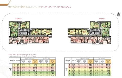 mặt bằng căn hộ urban hill Bán căn hộ 3 phòng ngủ Urban Hill Q7, ban công đón gió thoáng mát.