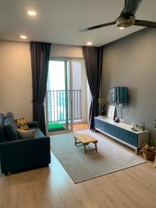 Phòng khách , Căn hộ Vista Verde , Quận 2 Căn hộ Vista Verde tầng 20 view thoáng mát, đầy đủ nội thất hiện đại.