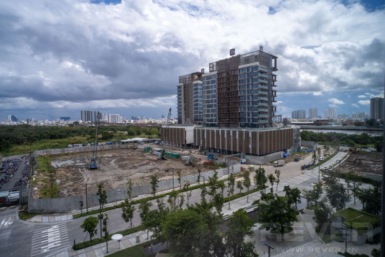 Căn hộ Empire City, Quận 2 Căn hộ Empire City tầng 7 thiết kế có 2 phòng ngủ, nội thất cơ bản.