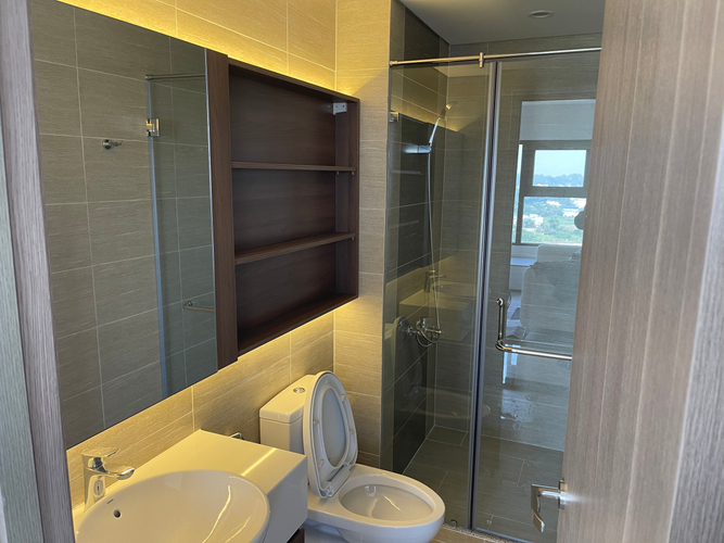 Căn hộ Vinhomes Grand Park, Quận 9 Căn hộ Vinhomes Grand Park thiết kế 2 phòng ngủ, đầy đủ nội thất.