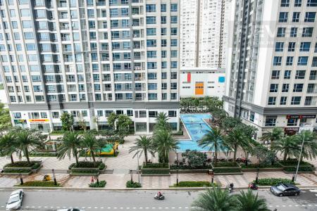 View nhìn từ căn hộ Căn hộ Vinhomes Central Park hướng Tây Nam, diện tích 46.2m²