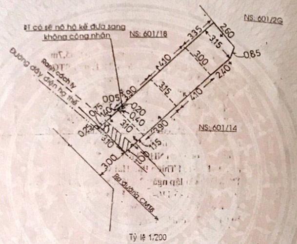nhà phố hẻm đường Cách Mạng Tháng 8 quận 3 Nhà phố 1 trệt 2 lầu, cửa chính hướng Tây Nam, pháp lý đầy đủ