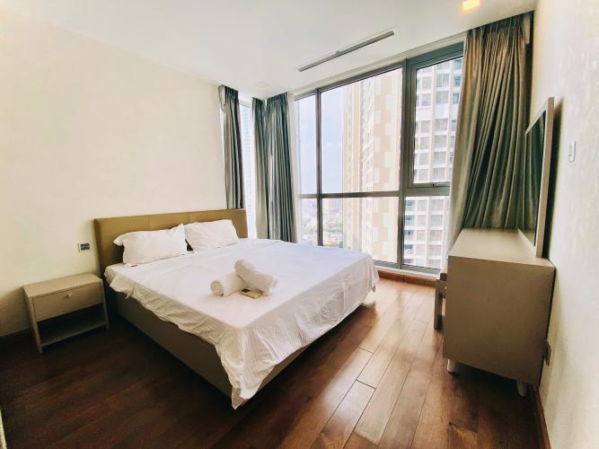 Phòng ngủ căn hộ VINHOMES CENTRAL PARK Căn hộ Vinhomes Central Park đầy đủ nội thất diện tích 80m².