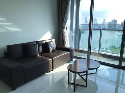 Căn hộ Sunwah Pearl, Quận Bình Thạnh Căn hộ Sunwah Pearl tầng 21 view sông mát mẻ, đầy đủ nội thất.