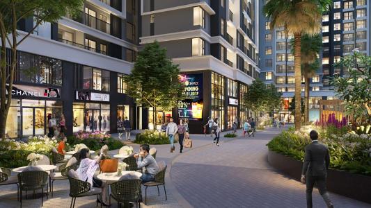 Tiện ích căn hộ Bcons Garden , Dĩ An Căn hộ Bcons Garden cửa chính hướng Đông đón gió mát mẻ, nội thất mới tinh.