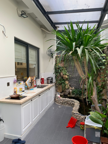 Biệt thự Huyện Nhà Bè Biêt thự khu NineSouth diện tích 140m2, bàn giao nhà đầy đủ nội thất.