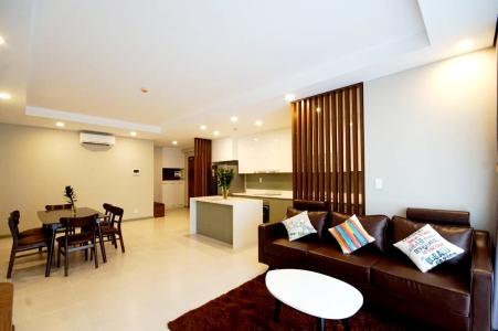 Phòng khách căn hộ The Gold View quận 4 Căn hộ The Gold View nội thất đầy đủ