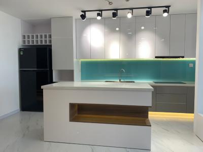 Phòng bếp căn hộ Riviera Point, Quận 7 Căn hộ tầng 8 Riviera Point cửa hướng Tây Bắc, view thoáng mát.